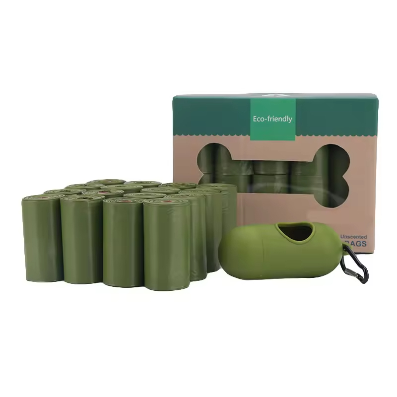 Biodegradable Box Packed Pet Waste Bags Dog Poop Bag with Dispenser