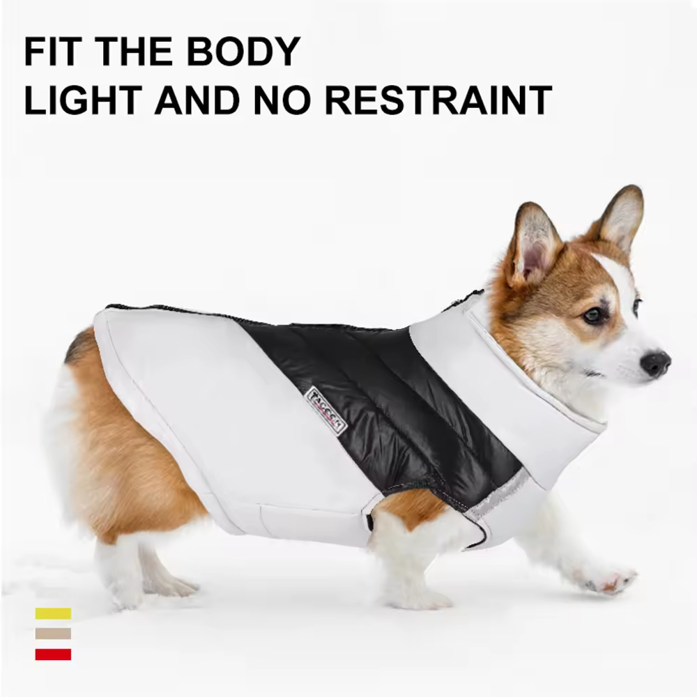 Waterproof pp Cotton Warm Winter Dog Coat