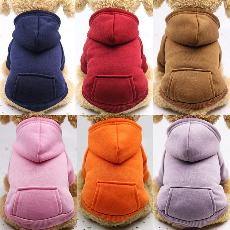 Wholesale Dog Hoodies Custom Pattern Design Fashion Luxury Pet Cat Puppy Clothes