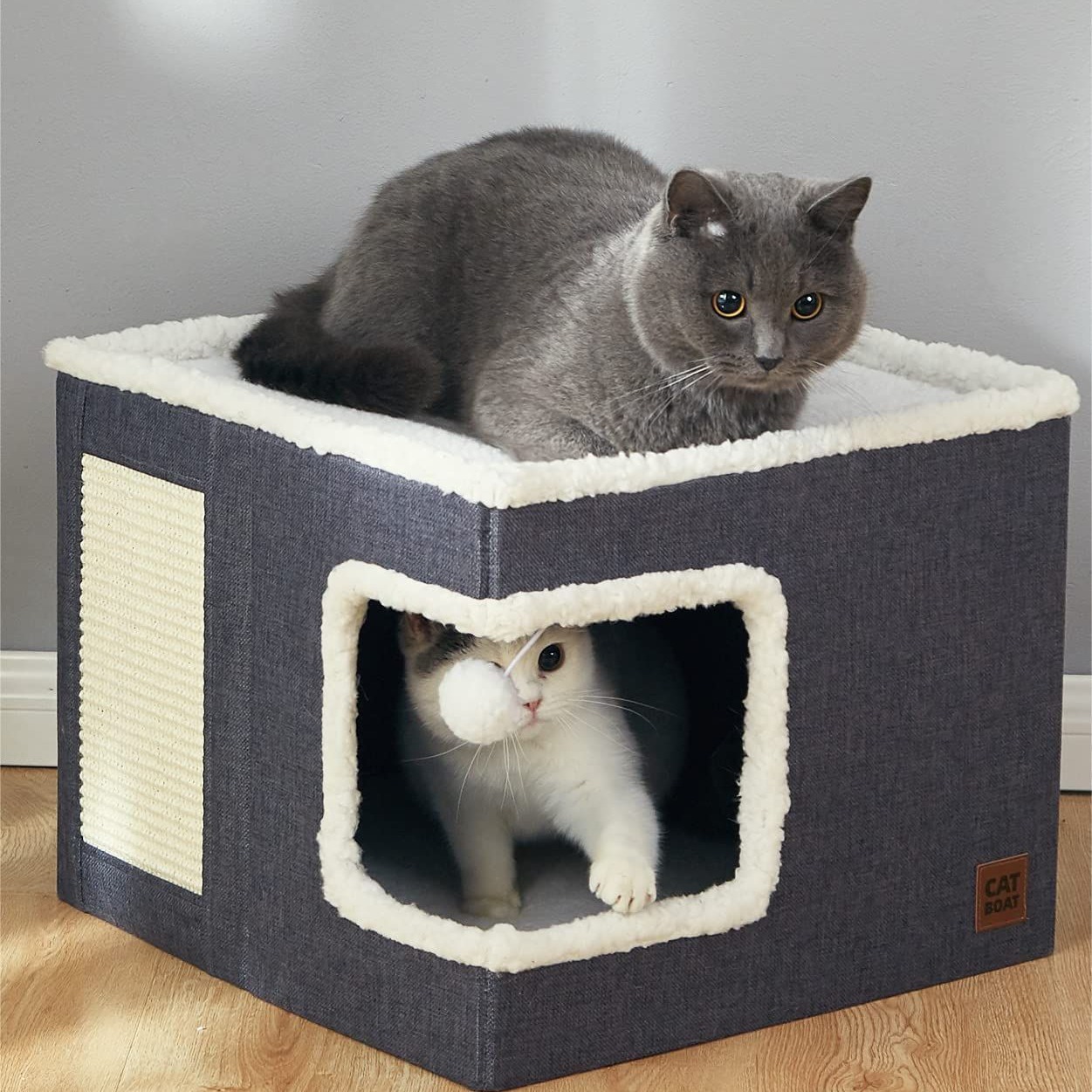 Pet kennel folding pet storage cat kennel 